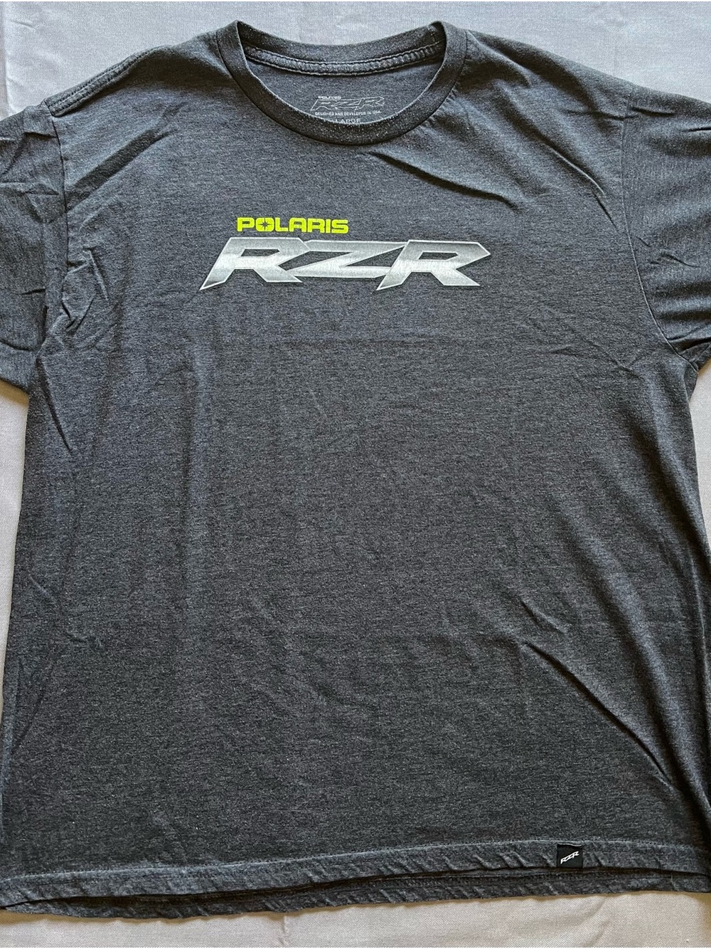 Polaris RZR Men's Short Sleeve Black Graphic Tee